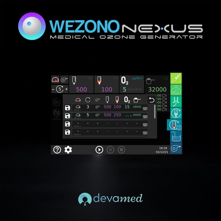 Wezono Nexus: Generatore di Ozono Medicale Rivoluzionario per Terapie Sicure e Precise - DevaMed