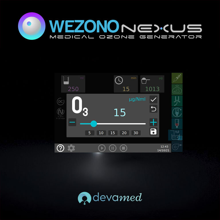 Wezono Nexus: Generatore di Ozono Medicale Rivoluzionario per Terapie Sicure e Precise - DevaMed